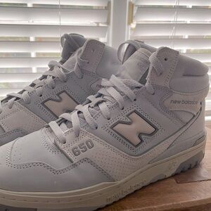 New Balance Men’s 650 hightop tennis shoes